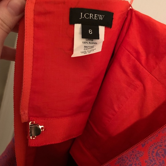 J. Crew Ella Dress In Medallion Paisley - Picture 6 of 6